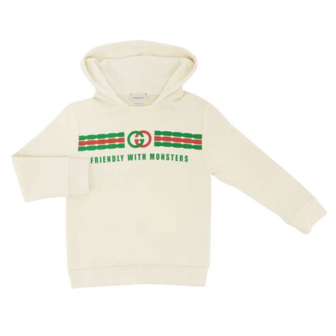 felpa gucci bimbo|Felpe con cappuccio di Gucci Kids .